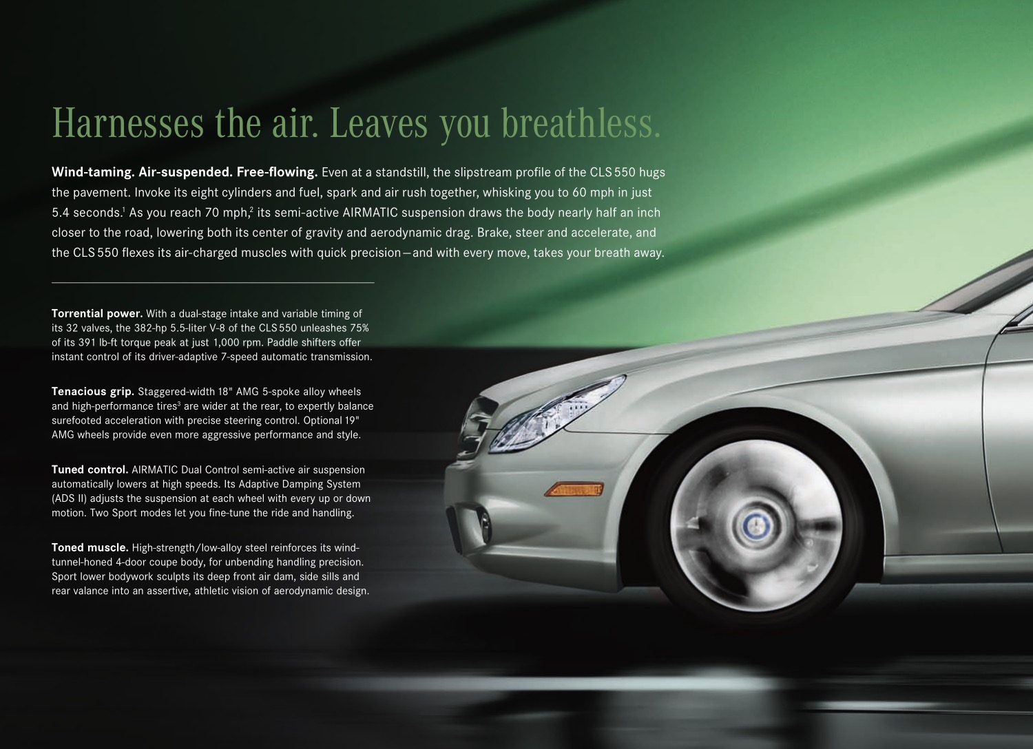 2011 Mercedes-Benz CLS-Class Brochure Page 1